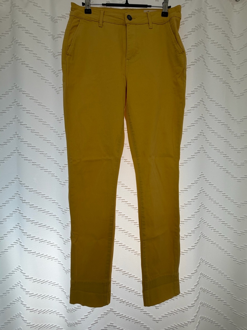 Cosmic Blue Love yellow pants